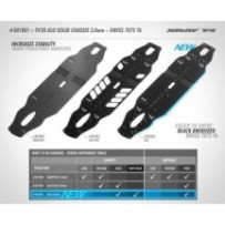 Xray t4'20 alu solid chassis 2.0mm - swiss 7075 t6 X301001
