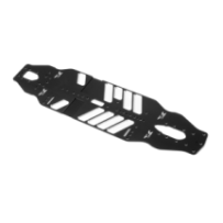 Xray t4'21 alu extra-flex chassis 2.0mm - swiss 7075 t6 X301007