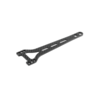 Xray X4 graphite upper deck - split rear - 2.0mm X301073