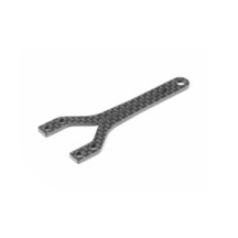 Xray X4f graphite upper deck - split front - 2.0mm X301075