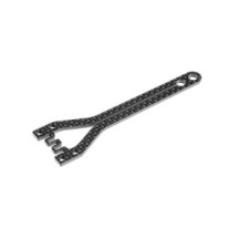 Xray X4'23 graphite upper deck - split front - 1.6mm X301079-l