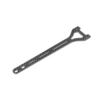 Xray X4f'24 graphite upper deck - split rear - 2.0mm X301082