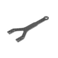 Xray X4f'25 carbon upper deck - split front - 1.6mm X301083-l