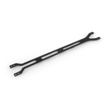 Xray t4f upper deck 2.0mm graphite X301162