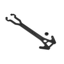 Xray t2'008 foam-spec upper deck graphite X301184