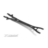 Xray t3 rubber-spec upper deck 2.0mm graphite X301190