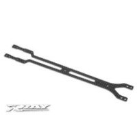 Xray t4 upper deck 2.0mm graphite X301195