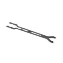 Xray t4 upper deck 2.0mm graphite - v2 X301198