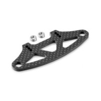 Xray graphite bumper upper holder for adjustable body mounts 2.5mm X301210
