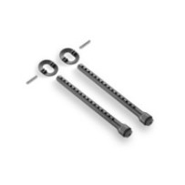Xray front body mount set 6mm - hard X301322-h