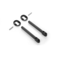 Xray composite rear 6mm adjustable body mount set X301336