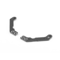 Xray X4f'24 graphite body post holder (l+r) X301382