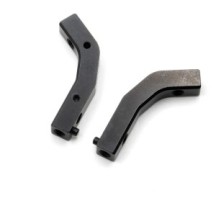 Xray X4 alu shock holder front fixed - swiss 7075 t6 (2) X301972