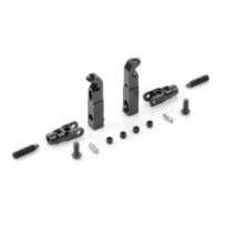 Xray X4f'25 alu shock holder front fixed/active - 7075 t6 (2) X301974-s