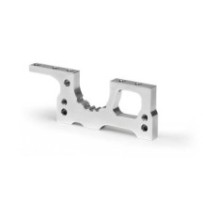Xray t2'007 alu front lower susp. adjust. bulkhead X302018