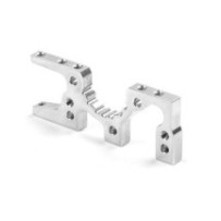 Xray t2'008 alu front lower susp. adjust. bulkhead X302019