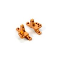 Xray alu upper clamp with 5 adj. roll-centers (l+r) - orange X302034-o