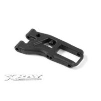 Xray front suspension arm - hard - rubber-spec - 2-hole X302165