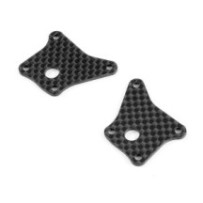 Xray graphite front lower arm plate 1.6mm (2) X302190