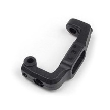 Xray composite c-hub front block left hard caster 3 deg. X302326