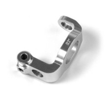 Xray t2 alu c-hub front block right 2 deg. deg. - orange X302335