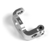 Xray t2 alu c-hub front block left 2 deg. deg - orange X302336
