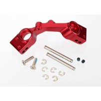 Soportes de maza trasera Traxxas de aluminio - Slash 4x4 - Rojo TRX1952A