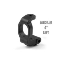 Xray t2 composite c-hub left 4 deg. deg. medium rubber-spec X302364