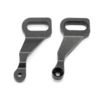Xray X4 alu rear ars plate - inner shock position - swiss 7075 t6 (l+r) X302387
