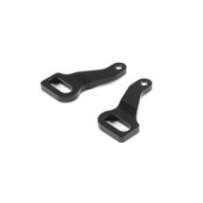 Xray X4f'24 alu front steering plate - swiss 7075 t6 (l+r) X302399