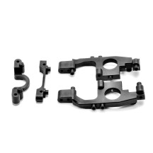 Mamparo frontal Hobao H22013N para chasis RC