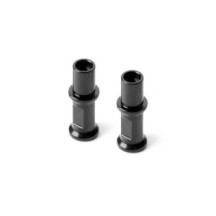 Xray t4f'21 alu steering post for dual servo saver (2) X302538