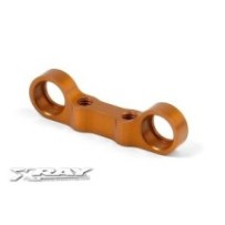 Xray alu steering plate for dual servo saver - orange X302545-o