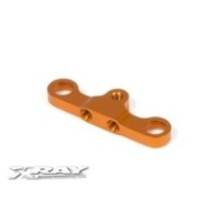 Xray t4 alu steering plate 8mm for dual servo saver - orange X302546-o
