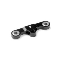 Xray alu steering plate 8.0mm for dual servo saver X302548