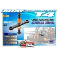 Xray graphite steering plate set X302570
