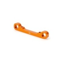Xray alu front lower 1-piece suspension holder - front - ff X302710-o