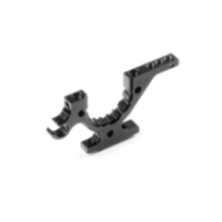 Xray X4 alu lower bulkhead front right/rear left - hd - 7075 t6 X302772 