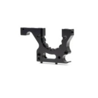 Xray X4'24 alu lower bulkhead - front left - 7075 t6 X302777