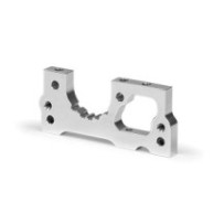 Xray t2'007 alu rear lower susp. adjust. bulkhead X303018