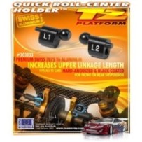Xray t2 alu quick roll-center holder 4.9mm ? l1+l2 (2) X303033
