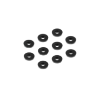 Xray alu shim 3x9x1.0mm - black (10) X303118-k