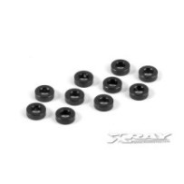 Xray alu shim 3x6x2.0mm - black (10) X303123-k