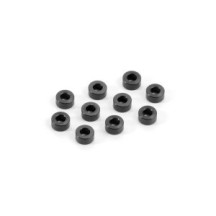 Xray alu shim 3x6x3.0mm - black (10) X303125-k
