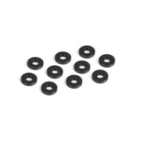 Xray alu shim for lower susp. holder 3x7.5x1.5 - black (10) X303134-k