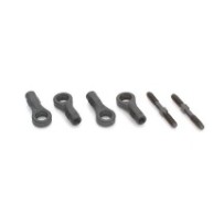 Xray adj. rear turnbuckle l:r 25 mm spring steel + ball joint (2+ X303200