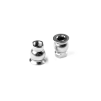 Xray X4 lower arm ball universal 6.0mm with hex - hudy spring steel (2) X303250
