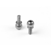 Xray X4 pivot ball 6.0mm with m3x6.5mm thread - hudy spring steel (2) X303261