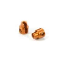 Xray alu anti-roll bar bushing - orange (2) X303432-o
