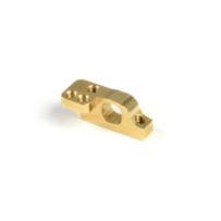 Xray brass lower 2-piece suspension holder for ars - left X303715